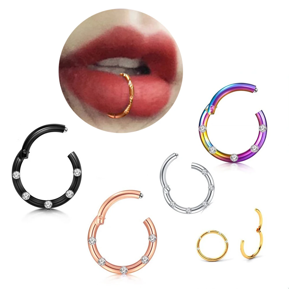 

Nose Hoops Cartilage Earrings Piercing Nose Ring Nostril Earring Body Jewelry Gifts Nose Ring Fake Piercing Nose Clip Cuff