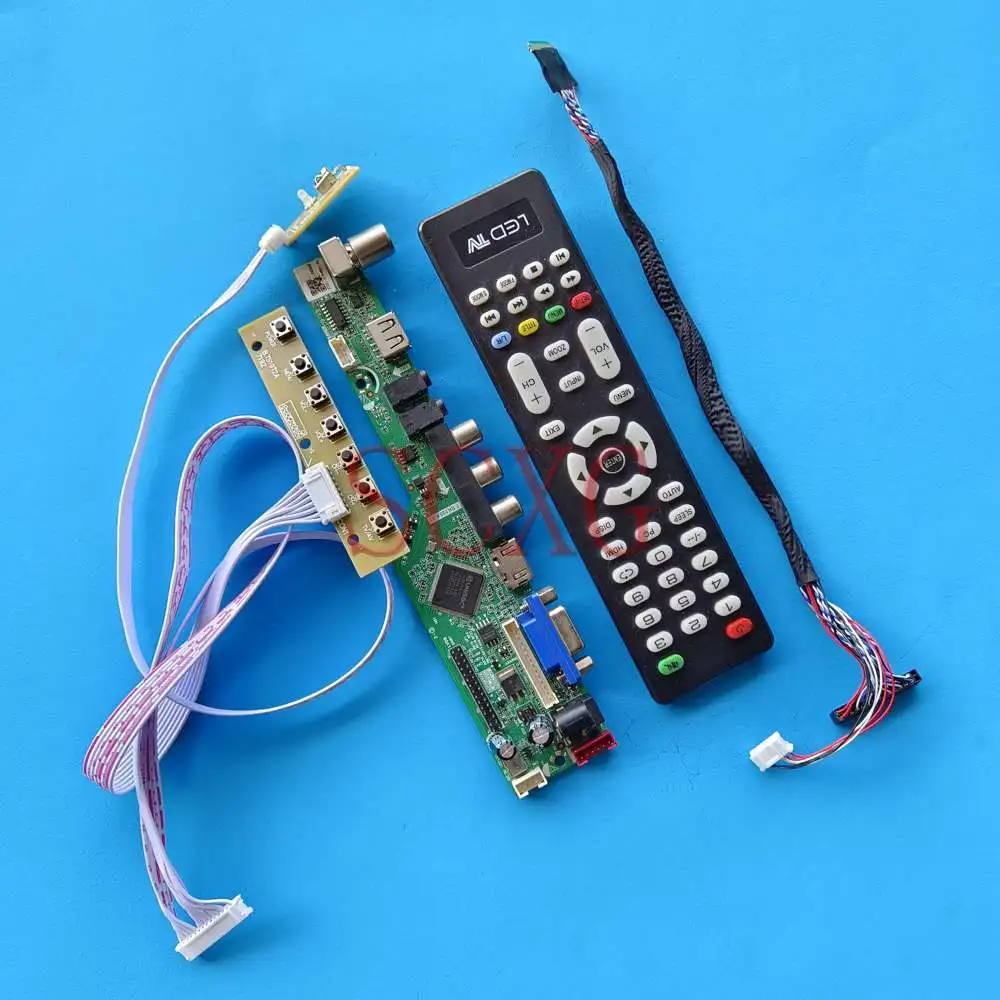 

LED LCD Controller Board Kit Fit B173RW01 V3 AV VGA USB HDMI-Compatible 1600 900 40 Pin LVDS 17.3" Screen Analog TV Signal