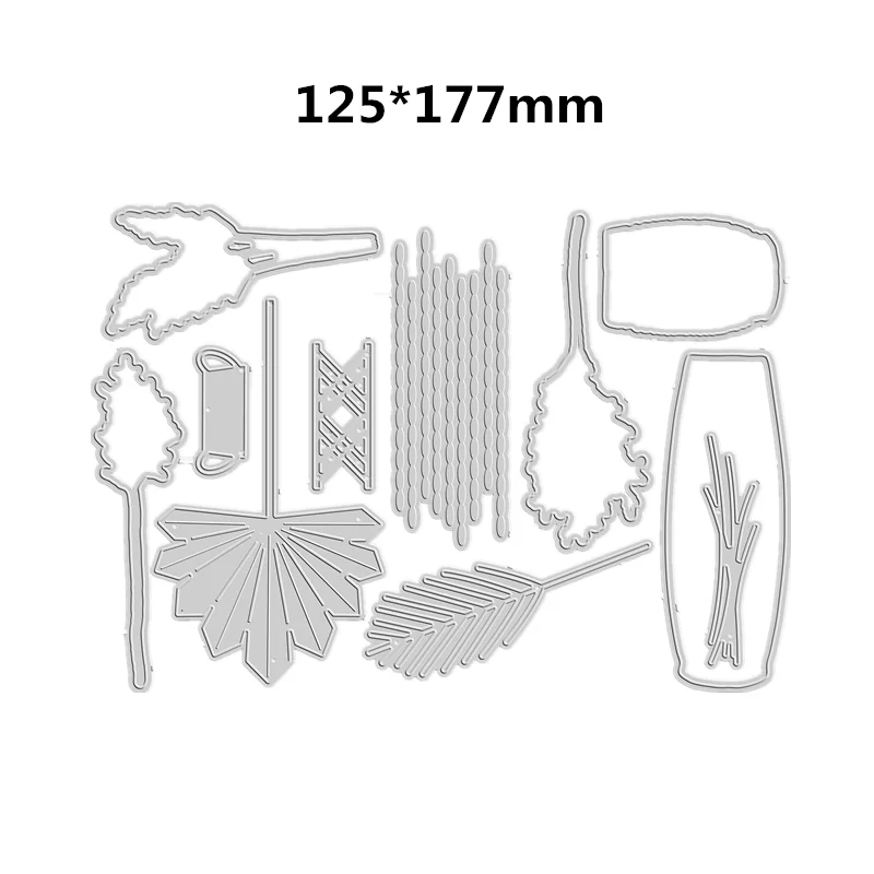 Ваза Спасибо благодарностью Последний 2023-2024 Ежегодный каталог Вырубные штампы