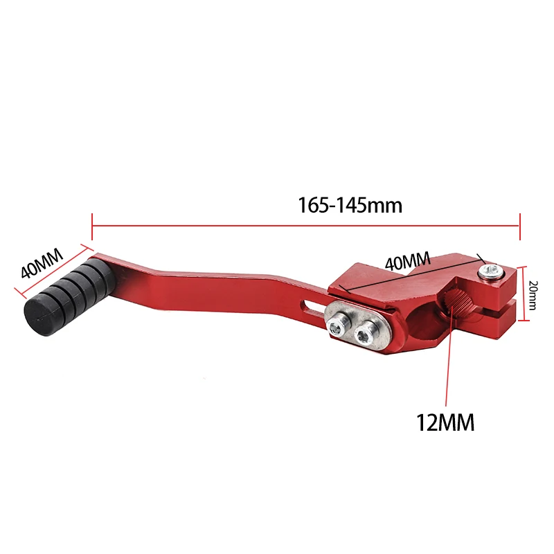 Мотоциклетные аксессуары алюминиевая устойчивая к коррозии рычаг переключения