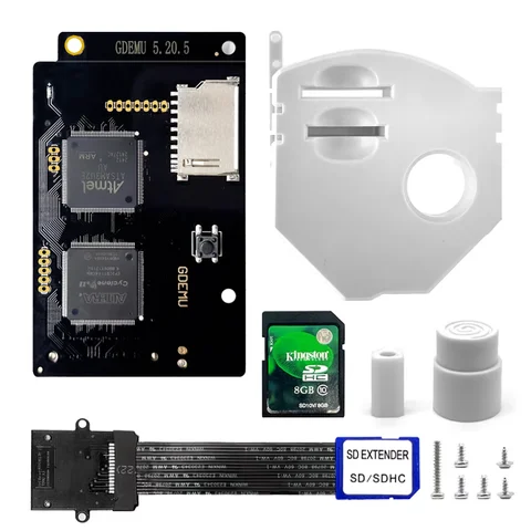 GDEMU V5.20, новейшая версия, плата моделирования оптического привода для консоли SEGA Dreamcast GDU DC VA1, расширение SD V5.20.5