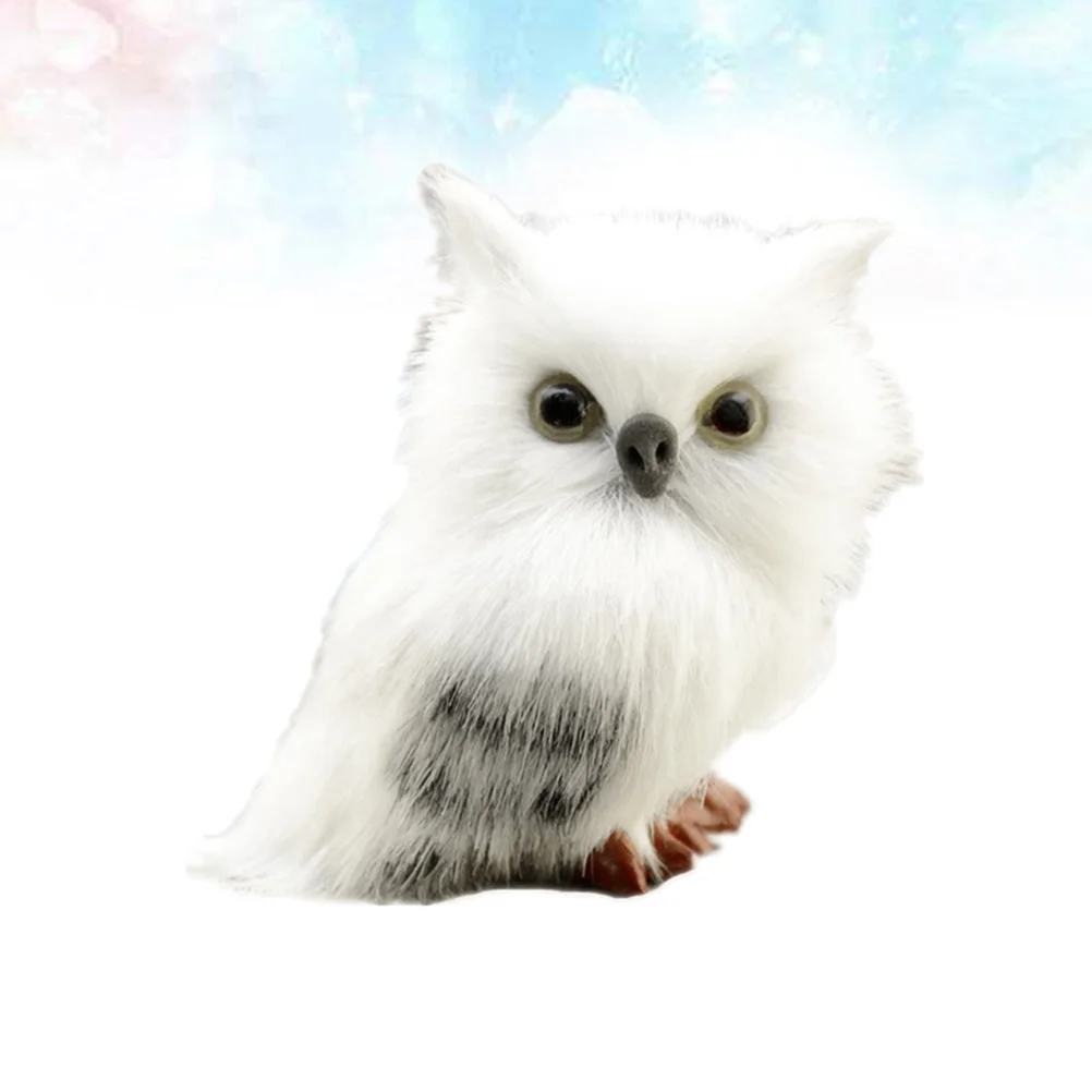 

1 Christmas Decor Mini Desktop Decor Simulation Owl Christmas Decor Decor for Home Office Store