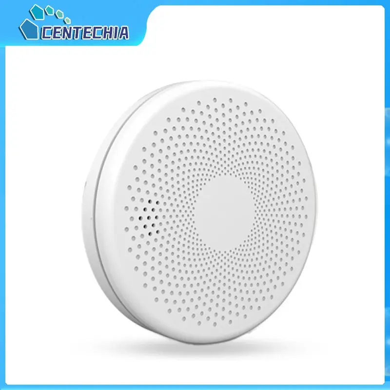 

Fire Protection Smoke Detector Universal High Sensitivity Smart Smoke Detector Tuya Wifi Remote Monitoring Low-power Alarm
