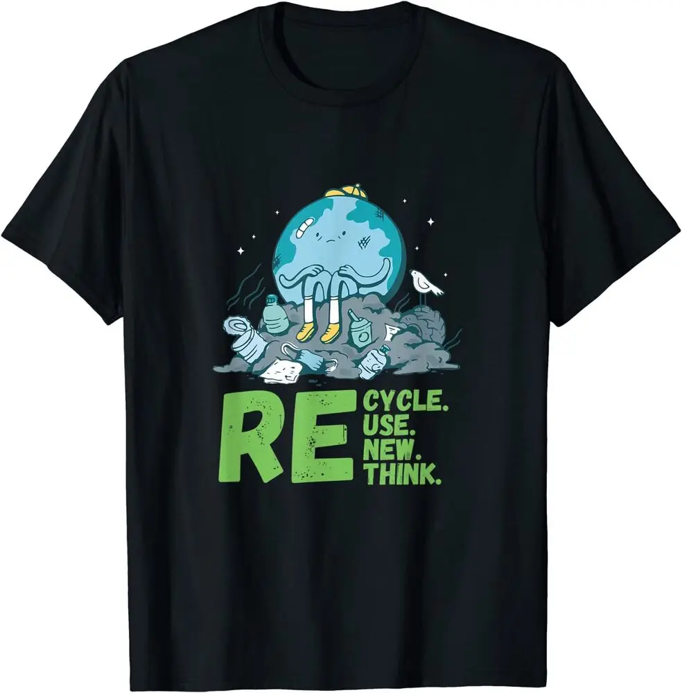 

Recycle Reuse Renew Rethink Earth Day 2023 Activism Gift Unisex T-Shirt