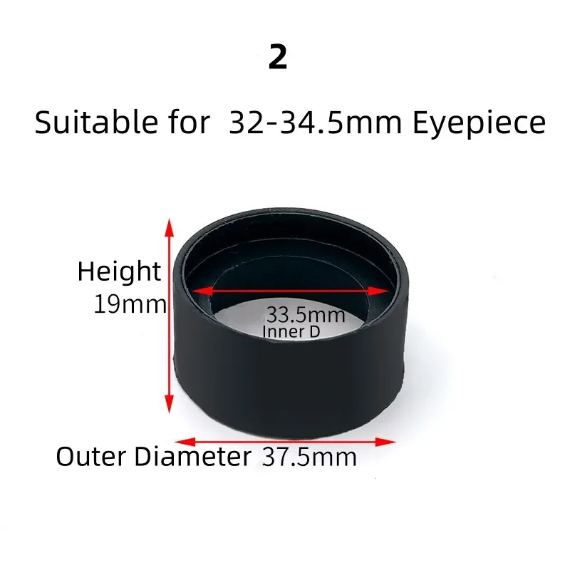 

Резиновые наглазники для окуляра HNNYKRAY 27-48 мм 2 шт.