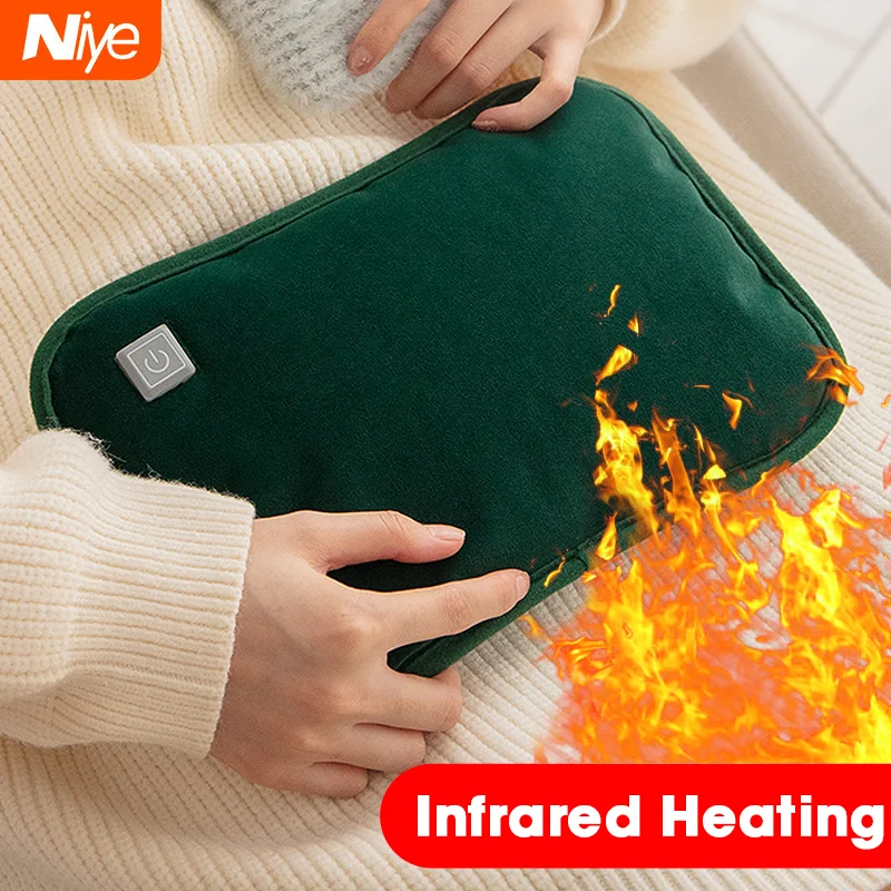 

Innovative Heating Hands Warmer USB Infrared Electric Thermal Warm Pad Body Pain Relief Heated Clothes Kits None Water Bags