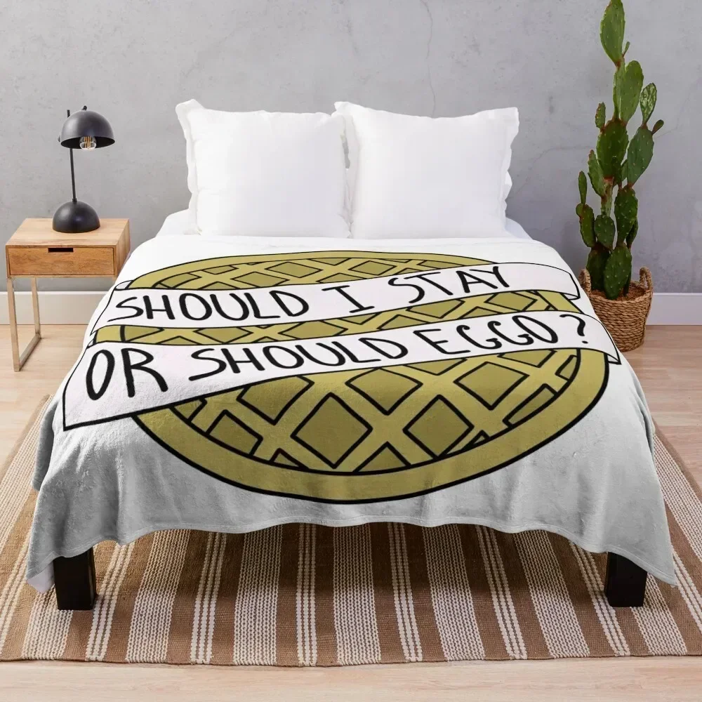 Пледы и туристические одеяла Must I Stay Or Should Eggo