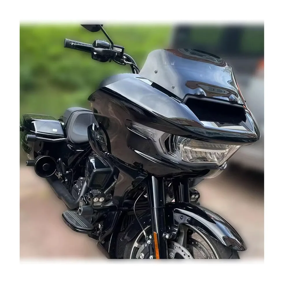 Мотоциклетный 8-дюймовый волновой ветровой сплиттер для harley Touring CVO Street Glide 2023-2024
