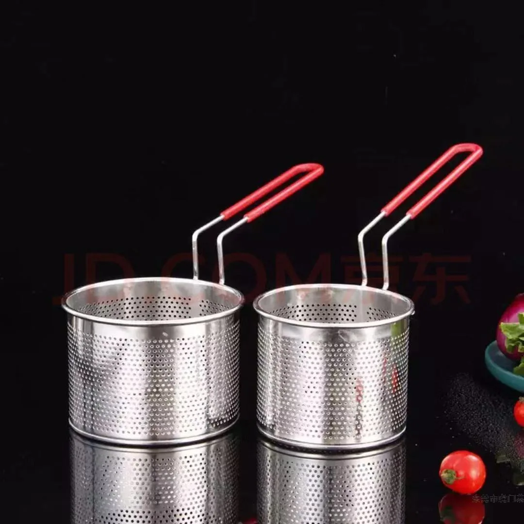 

Коллекция 304, Классическая корзина для жарки, острый дуршлаг, искусственная вареная лапша, сетка для рисовых лапшек