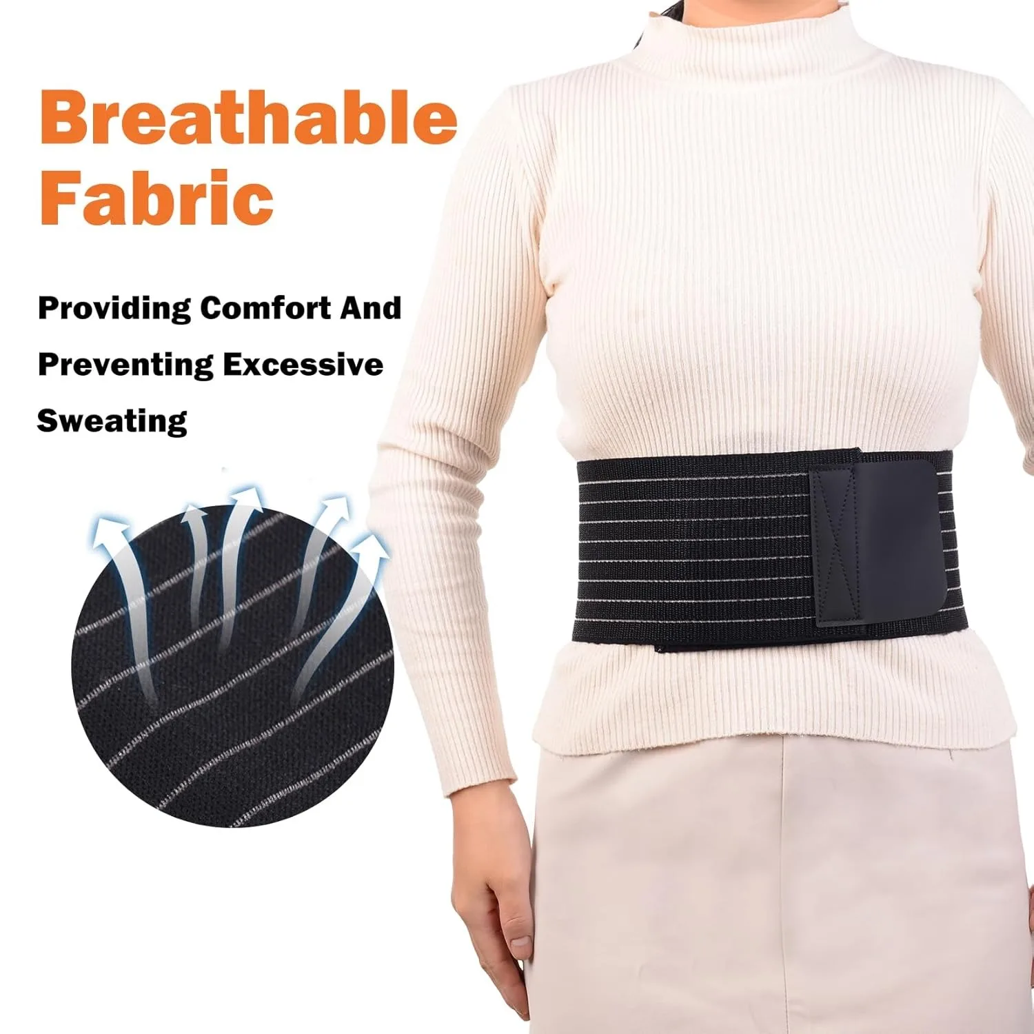 Пояс для грыжи мужчин и женщин после операции — регулируемый брюшной бандаж с