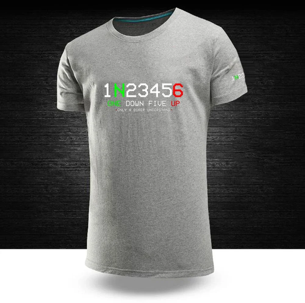 2024 летняя Байкерская одежда 1n23456 с логотипом мотоцикла Высококачественная