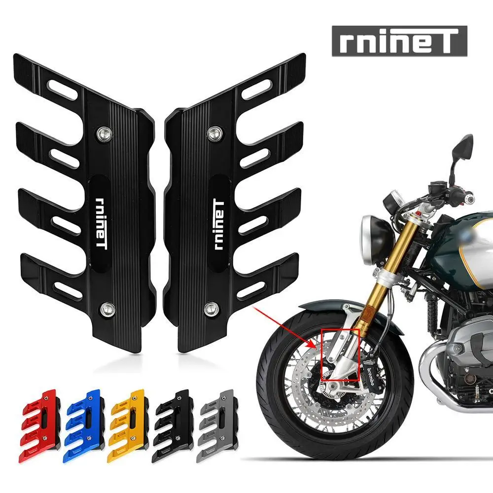 

Motorcycle Front Fender Side Protection Guard Mudguard Sliders For BMW R nineT RnineT R nine T 2014 2015 2016 2017 2018 2019