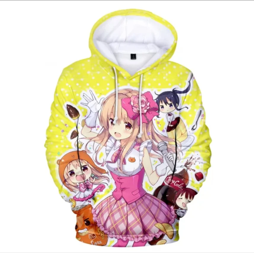 

Trendy Himouto! Umaru-chan 3D print Hoodies Sweatshirts Boys/Girls Popular Sweatshirt Adult Child Streetwear Pullovers Tops