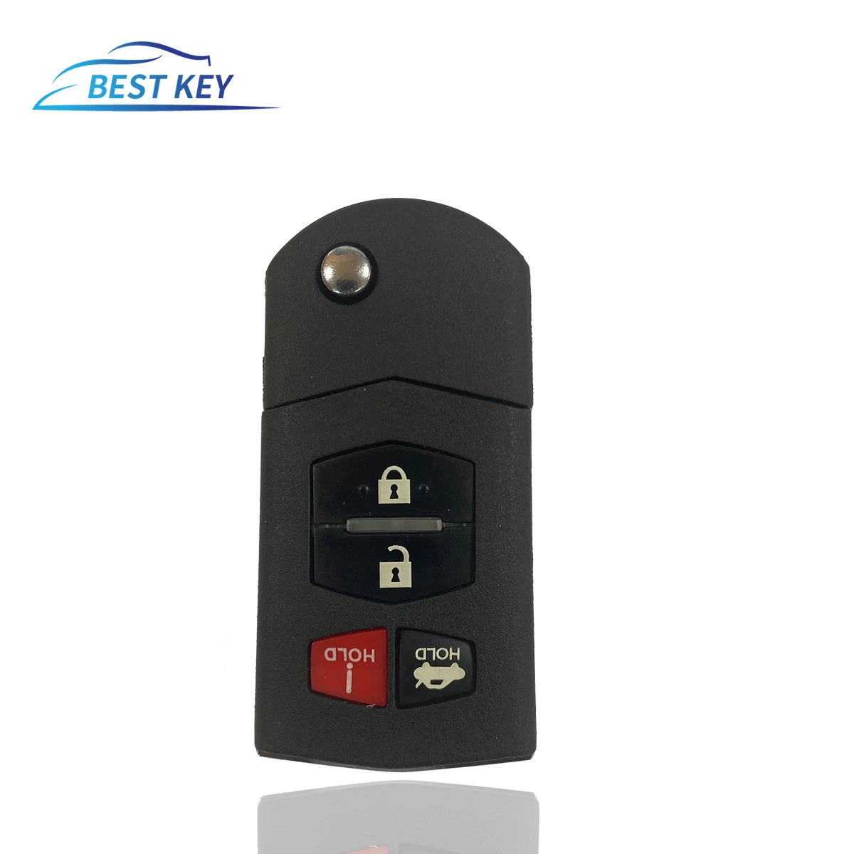 

Лучший сменный ключ, флип-пульт для автомобильного ключа, оболочка, 3/4 кнопок для Mazda 3, 5, 6, RX8, CX7, CX9, Φ, аксессуары для автомобиля