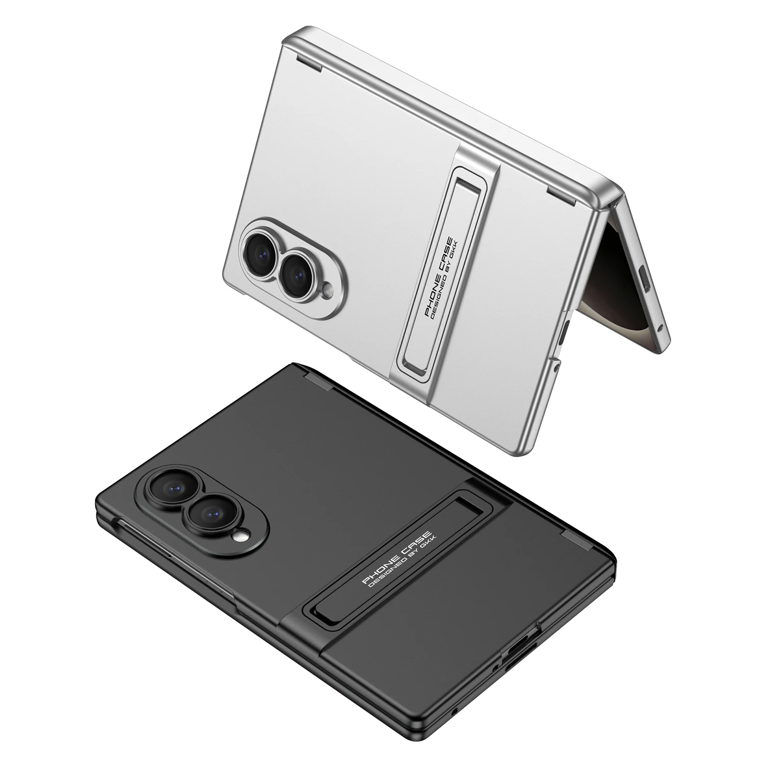 Фото Чехол-держатель для Samsung Galaxy Z Fold 8 с защитой шарнира, матовой AG-пленкой на заднюю панель и защитной пленкой на переднюю панель, задняя крышка для мобильного телефона №4