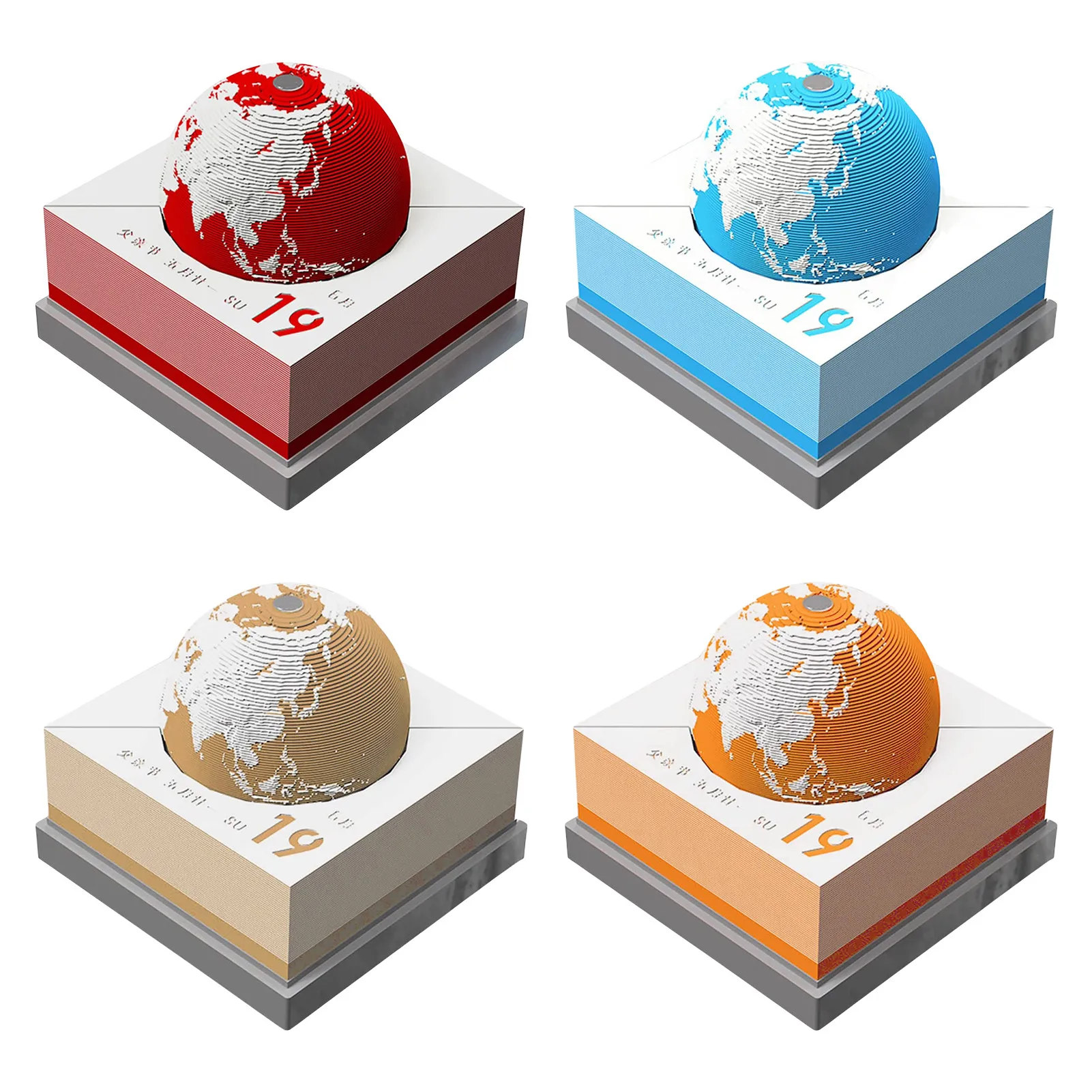 

Календарь 2022, Настольная 3d-модель земли, календарь 2022 3D, календарь земли, записная книжка, 3D Бумажная скульптура, календарь для дома и офиса