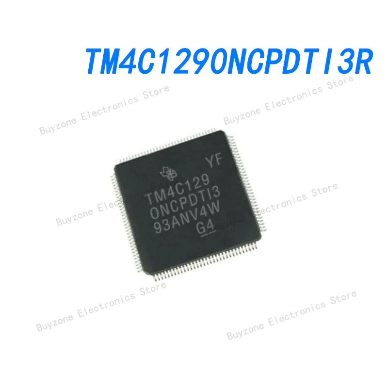 

TM4C1290NCPDTI3R ARM Cortex-M4TFIVAC microcontroller IC 32-bit single-core 120MHz 1MB(1M x 8) flash memory 128-TQFP
