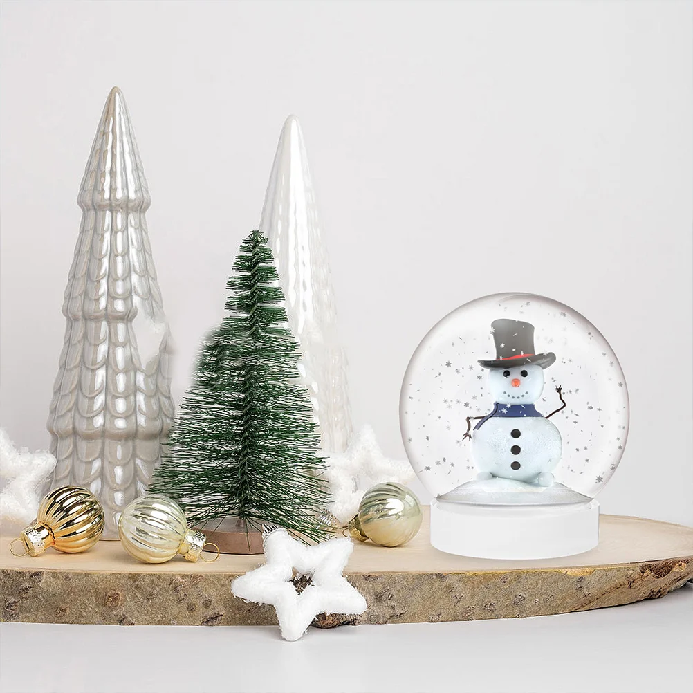 12 шт. сферический снежный шар Снежный Сделайте свой собственный пластиковый