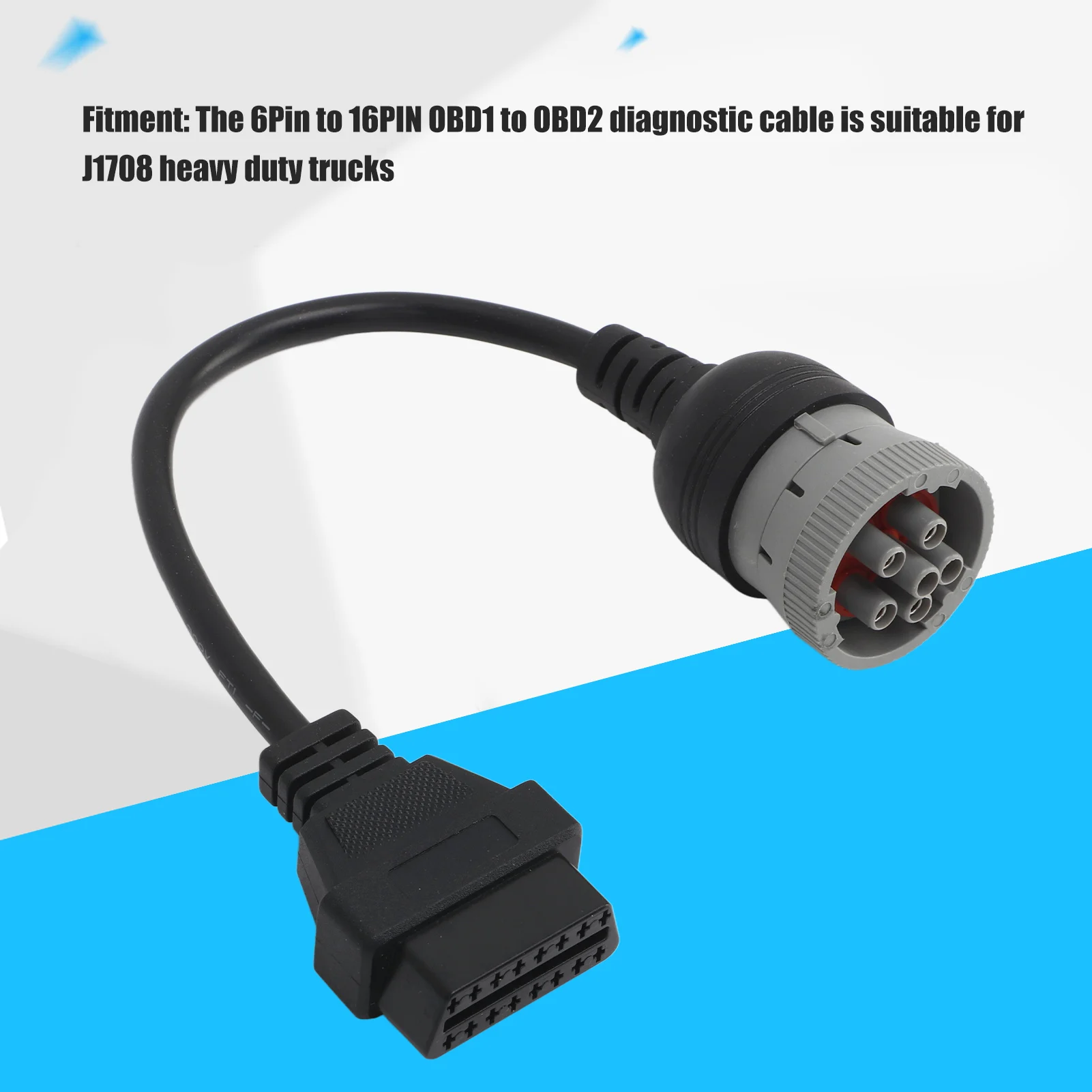 6-контактный на 16-контактный диагностический кабель OBD1 в OBD2 сканер