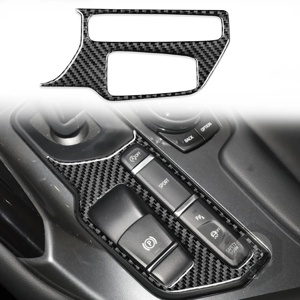 

Center Control Gear Panel Trim Carbon Fiber Sticker For Toyota Supra A90 2019-22