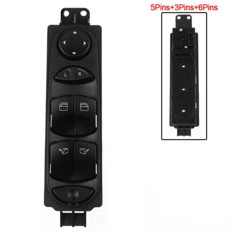 Автомобильный переключатель переднего левого стекла стеклоподъемника