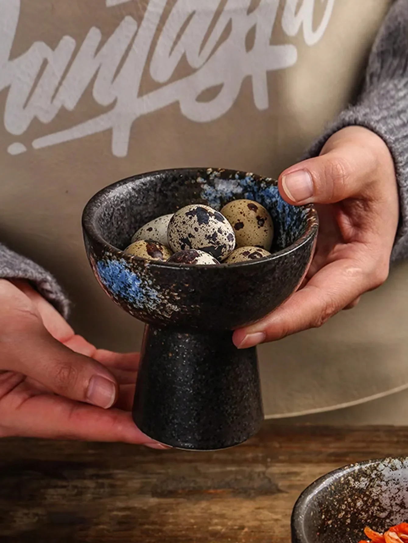 150 Мл Креативная Керамическая Миска Для Десерта Винтажная Чашка Мороженого В