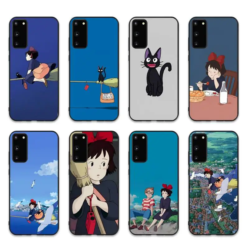 

Anime Kiki's Delivery Service Phone Case for Samsung S20 lite S21 S10 S9 plus for Redmi Note8 9pro for Huawei Y6 cover