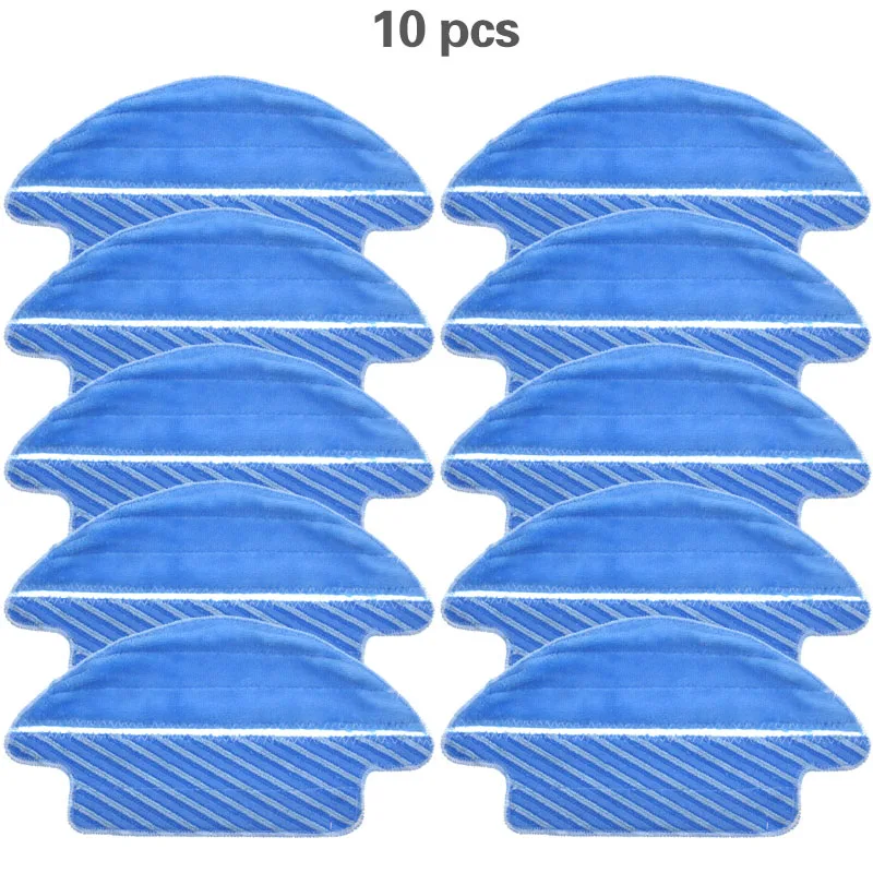

New 5pcs/10pcs Fabric Mop Inserts for Conga 3090 Series Robot Vacuum Cleaner Accessories Fabric Mop Insert Kit