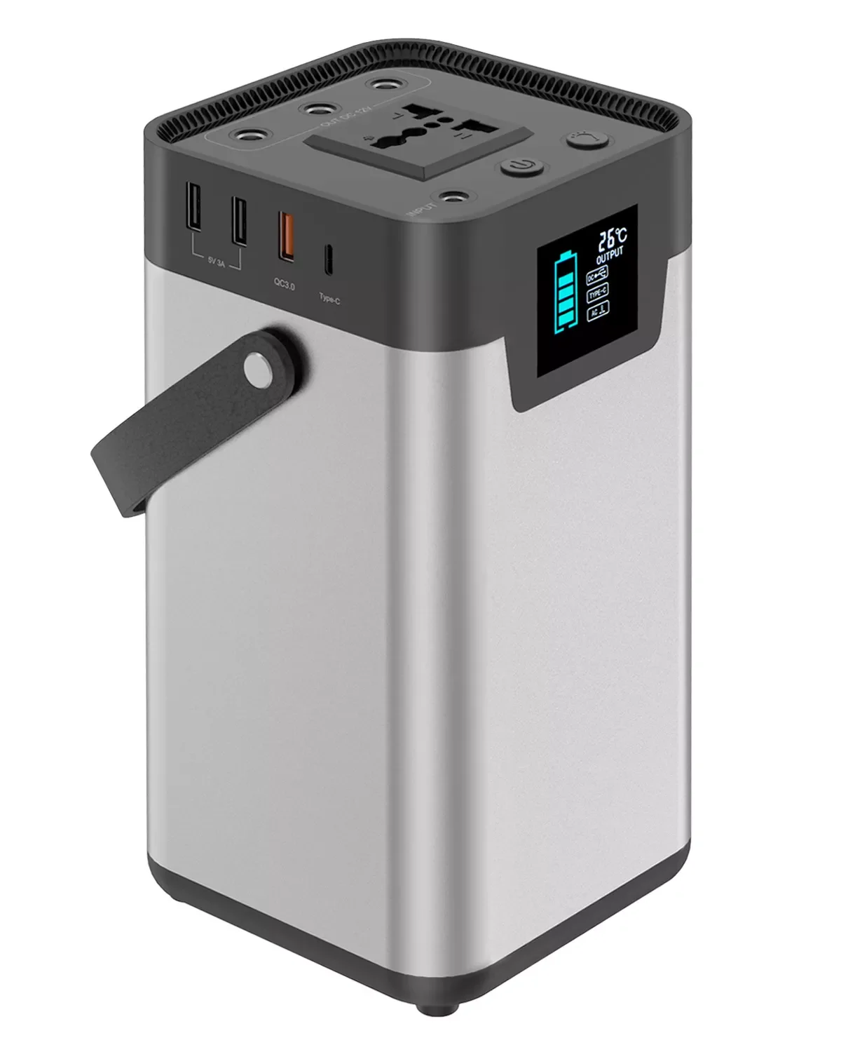 

NEW2023 X-DRAGON 200W Solar Power Bank 110V/220V Portable Generator 54000mAh Solar Power Station for Outdoors Camping Traveling