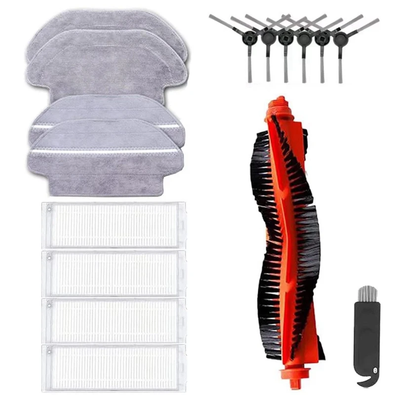 

Replacement Parts Roller Brush Side Brush HEPA Filter For Xiaomi Mijia B106CN Robot Vacuum Cleaner Accessories