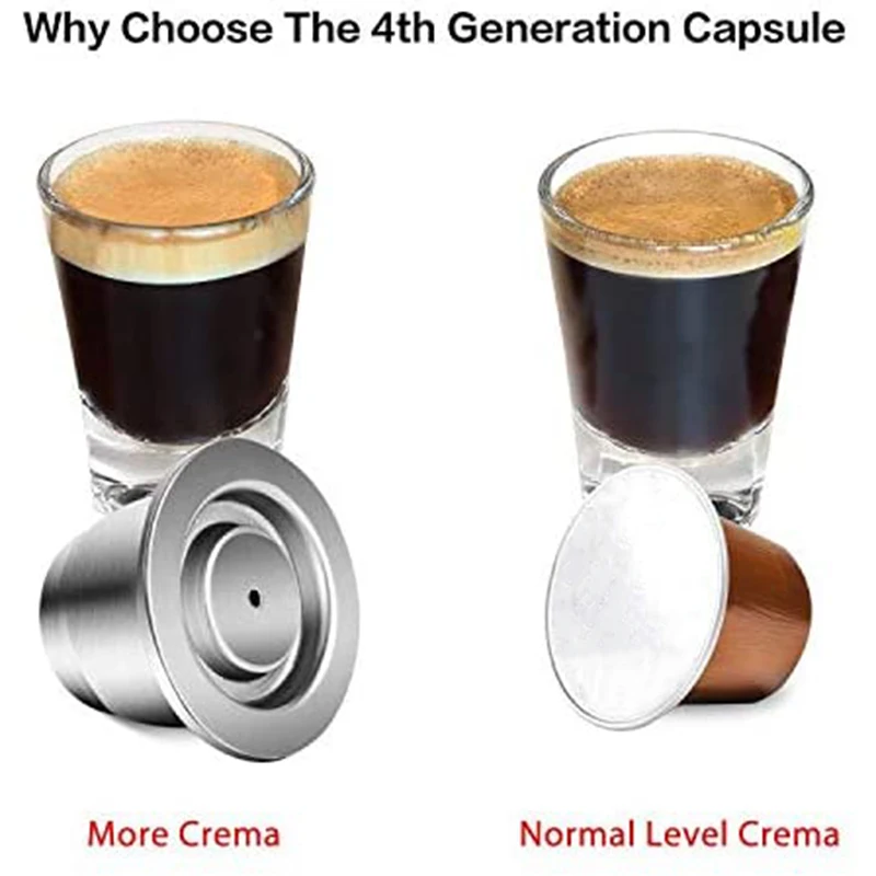 Акция! Капсулы многоразового использования нержавеющая сталь 3 шт. многоразовые