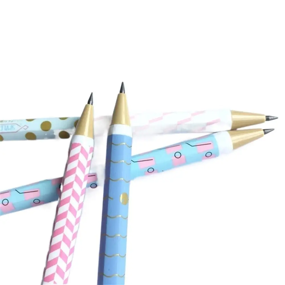 

Office Press Pen Wave Striped Pastel Dots Student Automatic Pencils Movable Pencil Propelling Pencil Mechanical Pencil