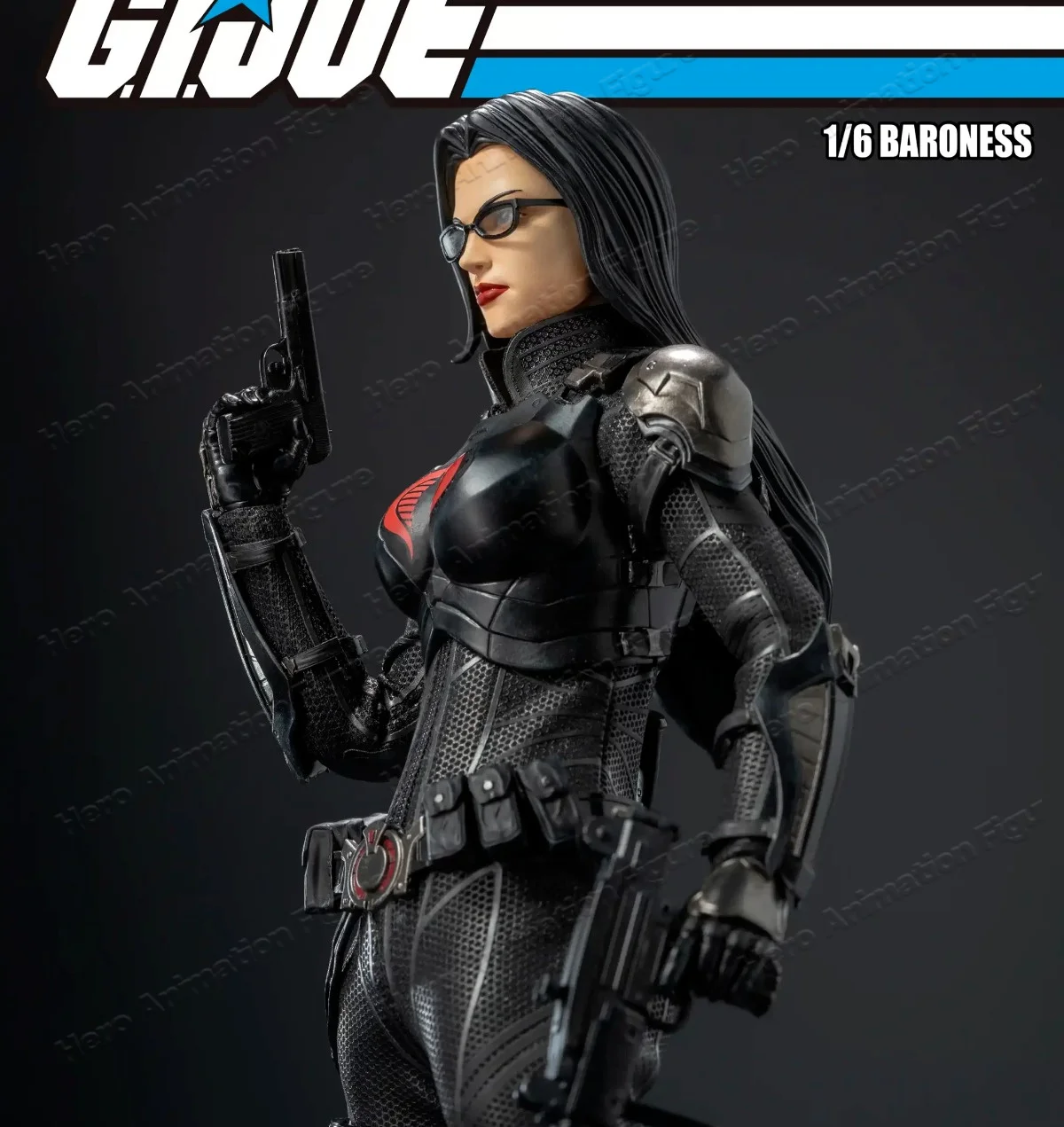 Фото В наличии [Оригинал] Threezero 3Z0350 FigZero G.I.JOE Baroness 1/6 Коллекционная фигурка-модель, игрушка, подарок №3