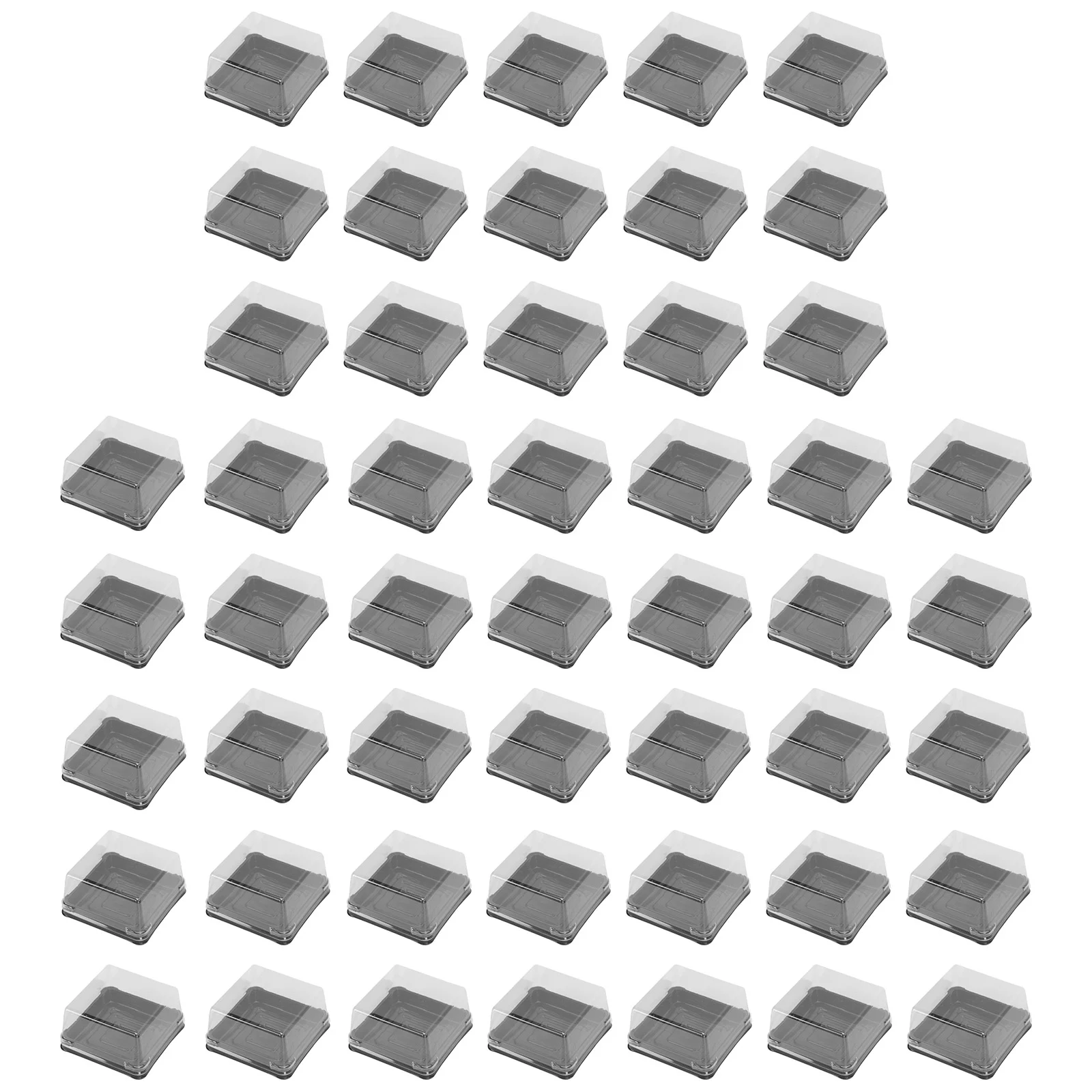 50 шт. Snow Mei Niang коробка для сушки кондитерских бутылок из ПВХ переноска кексов