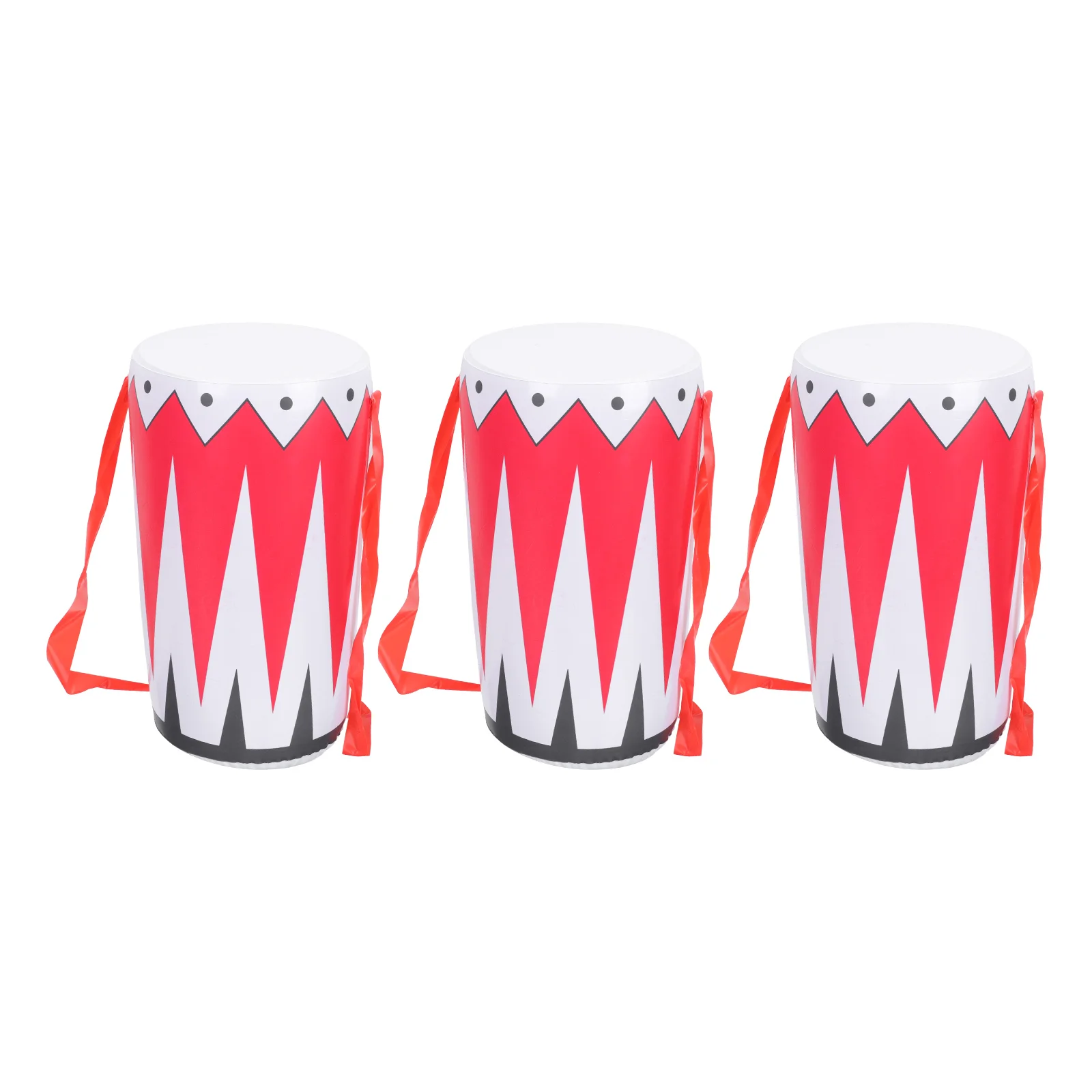 

3Pcs Waist Drum Toys Waist Drum Prop Kids Musical Instrument Toys
