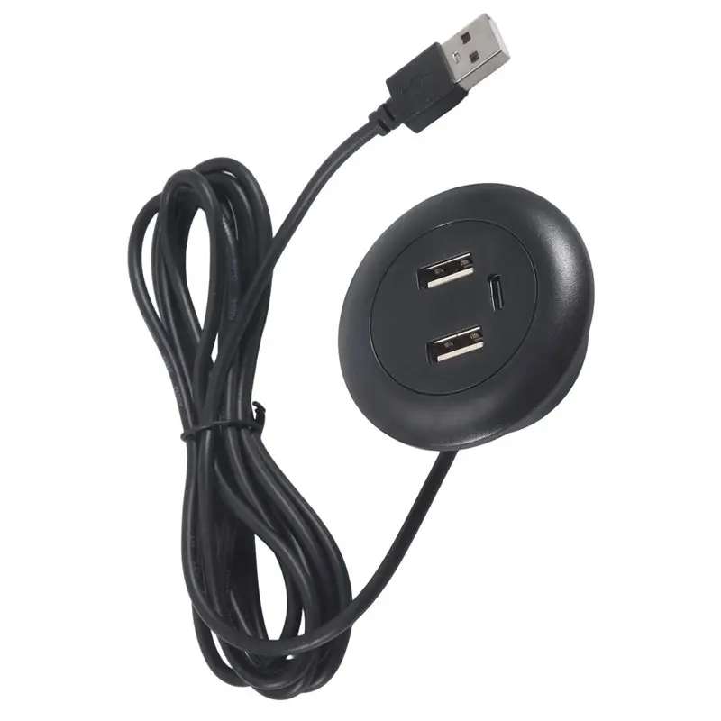 Фото [НОВИНКА! CCDD】 Встраиваемый в настольный компьютер USB-хаб Type-C, USB 3 в 1, разветвитель №2
