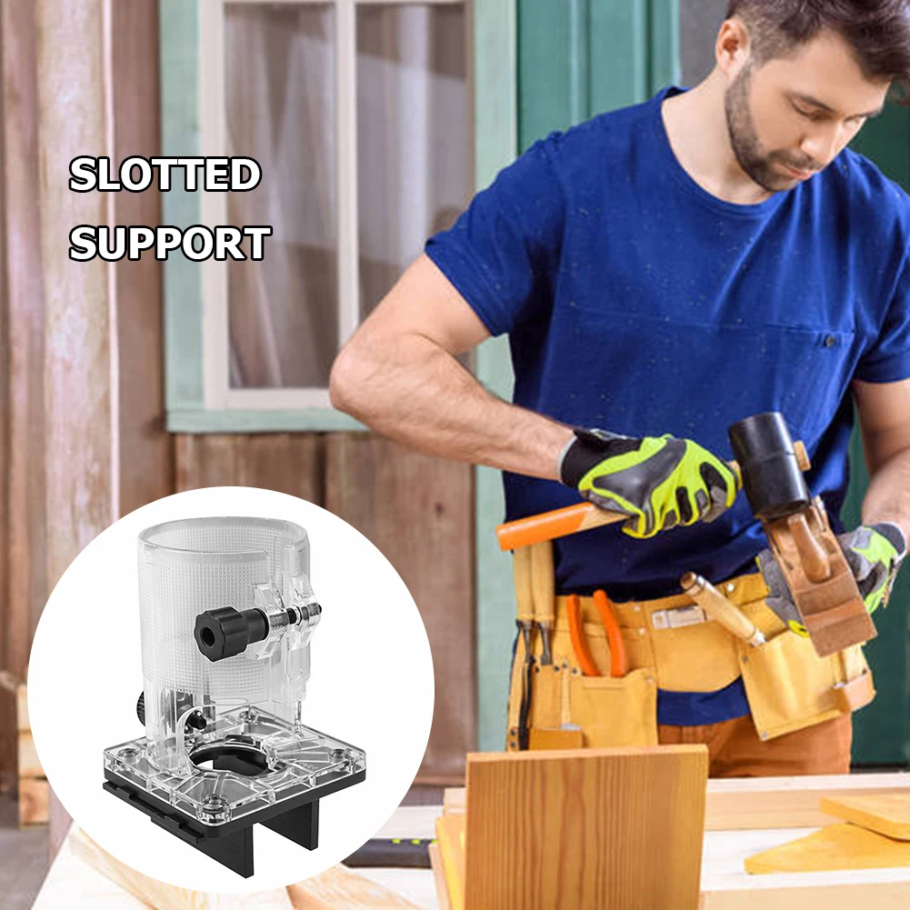 

Edge Trimmer Trim Router Fixed Trimming Machine 2 in 1 Woodworking Slotting Bracket Wardrobe Laminate Invisible Carving Cut