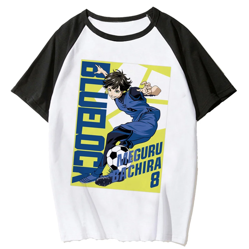 

Blue Lock tshirt women harajuku Y2K Tee girl harajuku streetwear anime clothing