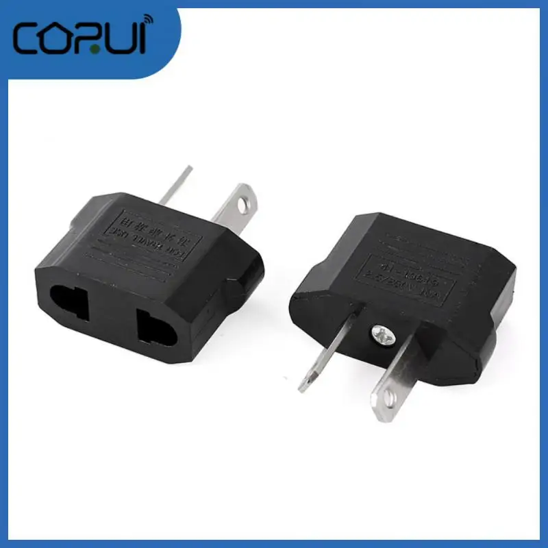 

Electrical Socket Travel Adapter Plug Converter Us To Eu Plug Plug Adapter Socket Adapter Travel Adapter Sockets 2 Flat Pin
