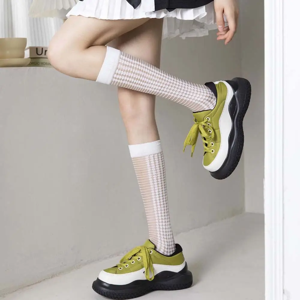 Уличная одежда прозрачные полосатые стеклянные шелковые горошек