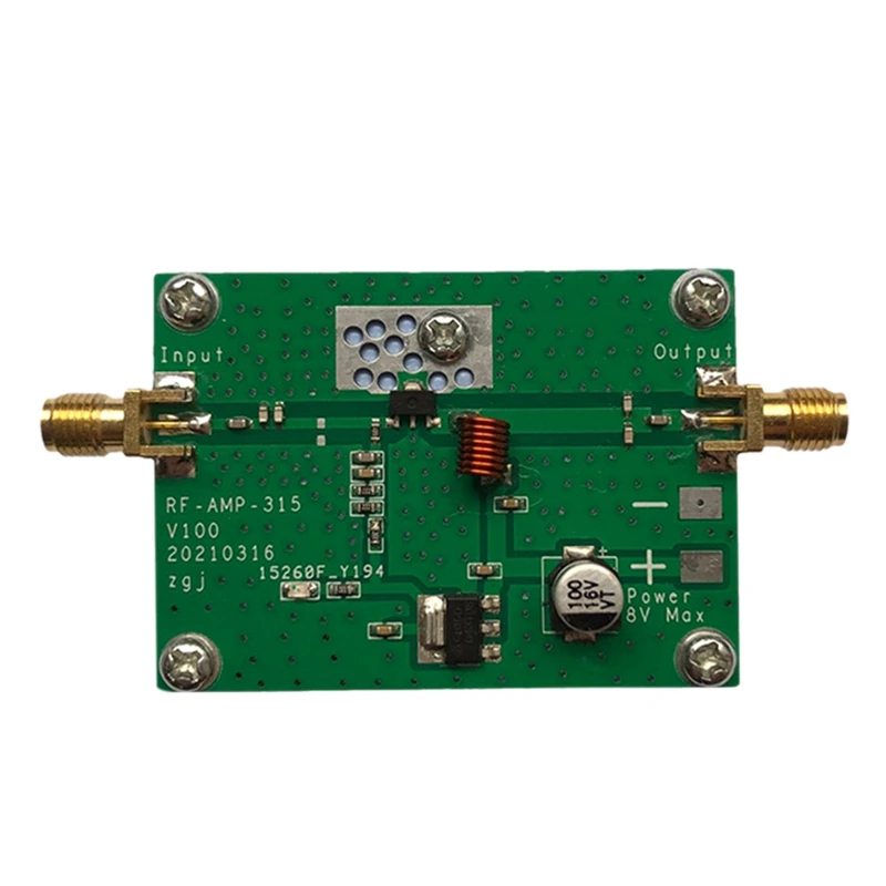 

300-330Mhz 315Mhz 8W RF Power Amplifier Board High Frequency Power Amplifier Module Digital Power Amplificado
