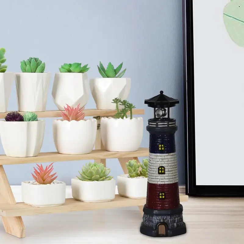 Наружная Статуэтка из смолы на солнечной батарее