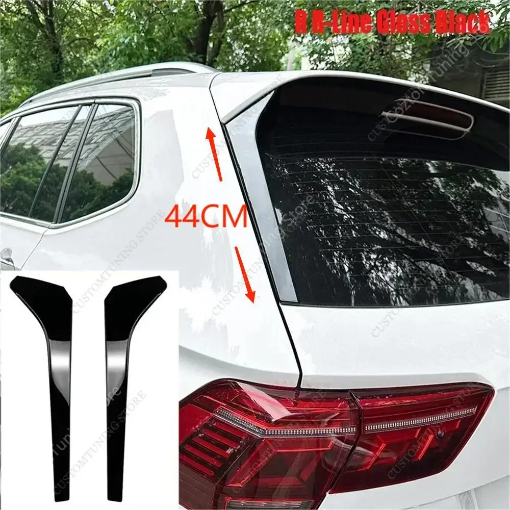 

Спойлер для заднего стекла автомобиля, сплиттер для VW Tiguan MK2 TSI TDI R-Line, глянцевый задний багажник, окно, заднее крыло, комплект для тюнинга 2017-2023