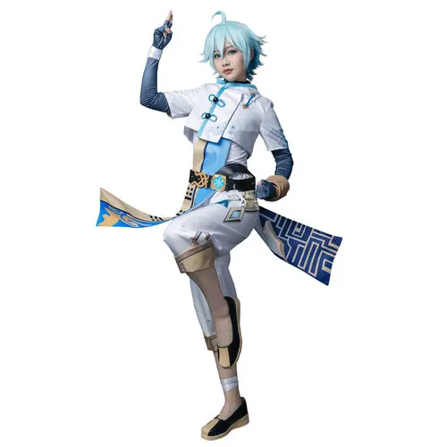 

Game Genshin Impact The Same Style Chongyun Cosplay Costume mp006285