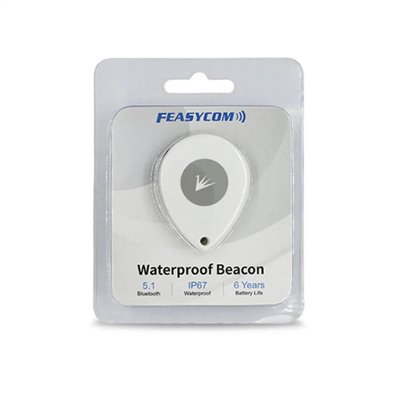 

FSC-BP108B IP67 Водонепроницаемая сменная батарея Feasycom BLE Beacon Eddystone с низким энергопотреблением, программируемая Bluetooth iBeacon