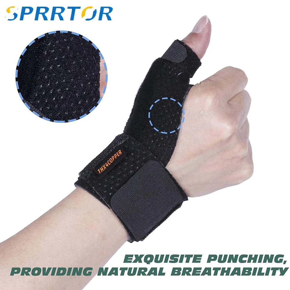 

1pcs Sport Wrist Thumbs Hands Support Adjustable Compression Finger Holder Protector Brace Protective Sleeve Protect Fingers