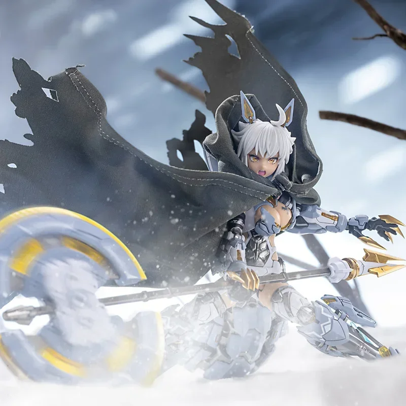 NUKE MATRIX мобильный костюм девушка CYBER FOREST FANTASY GIRLS MAD WOLF CAROLINA-ROLPHE сборная модель