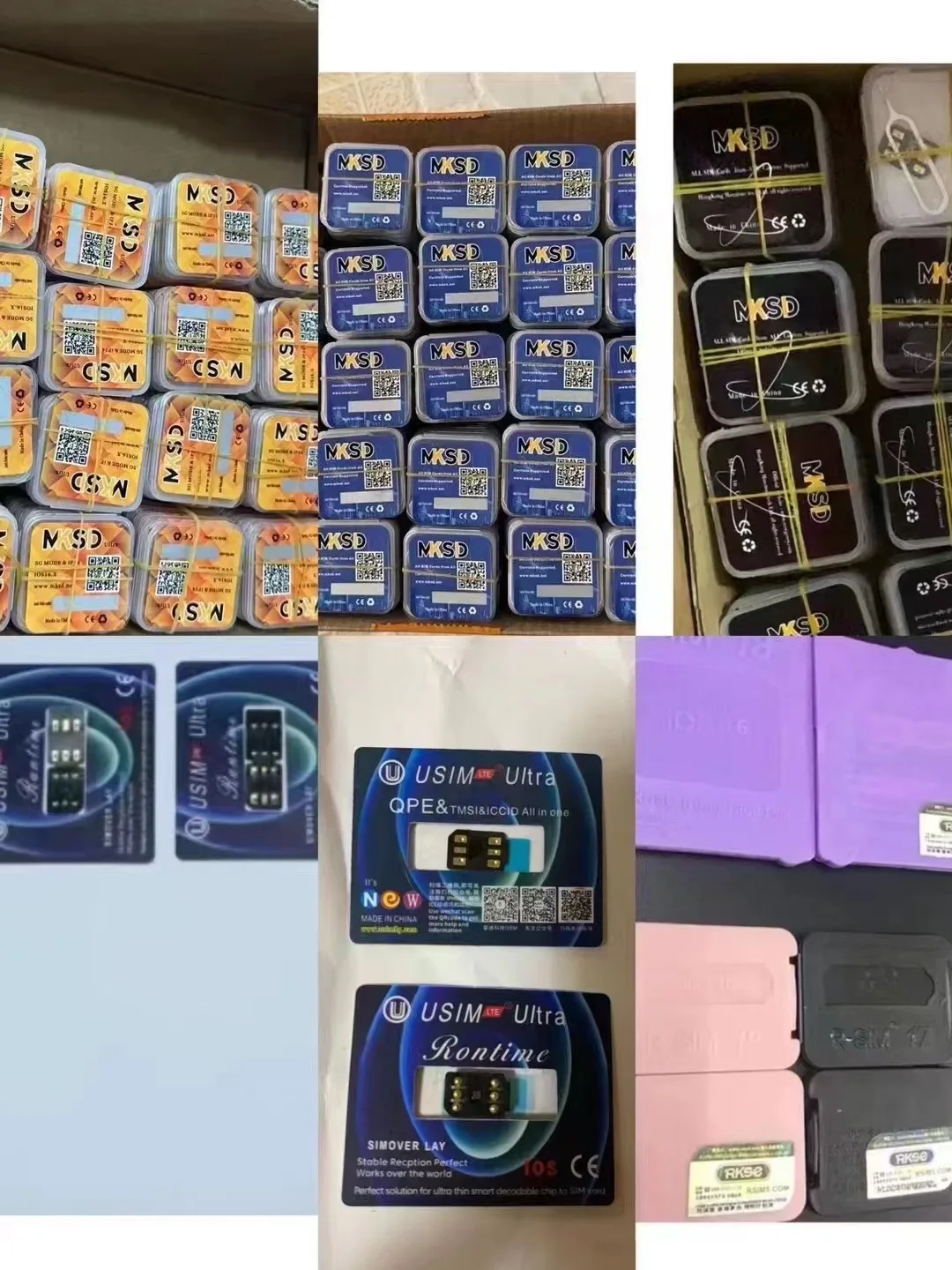 Лотки Для Карт MKSD Ultra V5.5 SIM/SD iPhone 6/7/8/X/XS/XR/XSMAX/11/12/13PM — Черные/синие Разблокированные