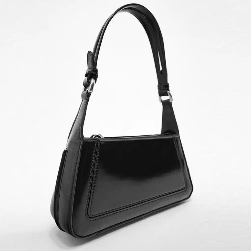 Black Designer Bags for Women Handbag and Purses Fashion Brands Quilted Shoulder Bag Luxury Armpit Bag Ladies Square Tote Clutch