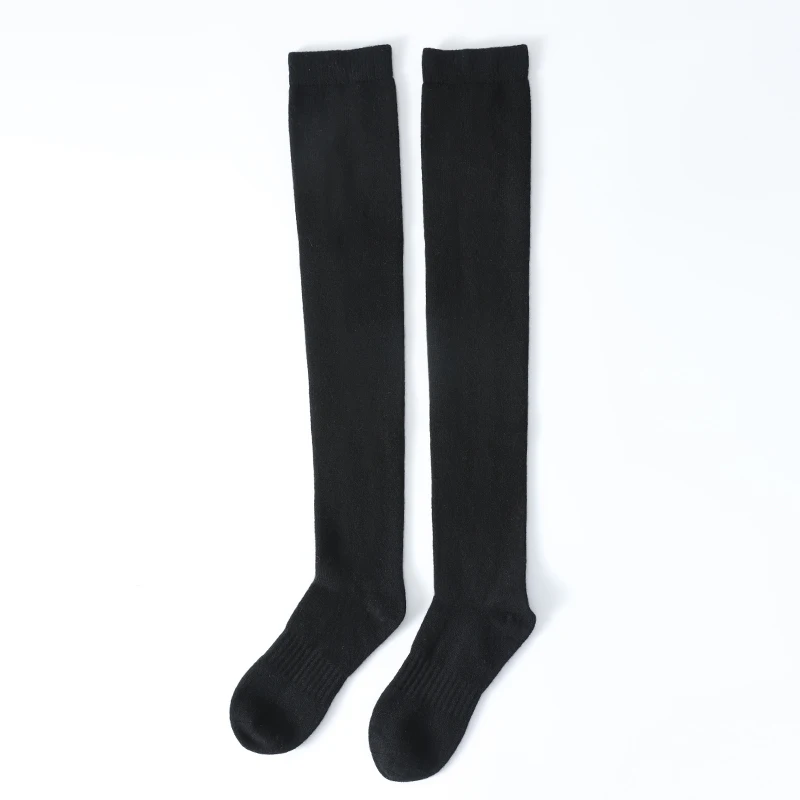 Women's stockings pile pile socks knitted knee socks warm socks adult socks 100% cashmere socks warm soft and comfortable